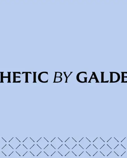 LETTERING: AESTHETIC BY GALDERMA